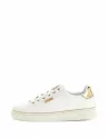 Sneakers Donna Guess in Pelle Bianco FL5BEK FAL12