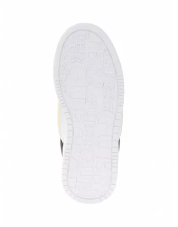 Sneakers Donna Guess in Pelle Bianco o Nero FLTDEL FAL12