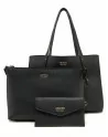 Borsa Donna Guess reversibile modello BRENTON PG964823 Nero