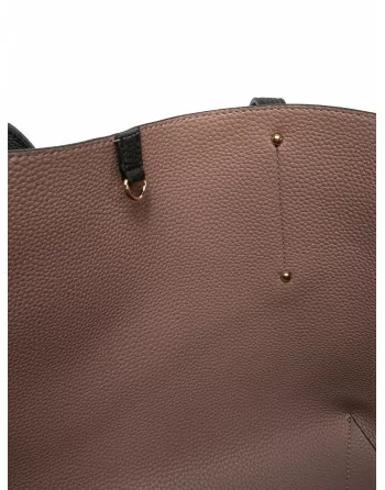 Borsa Donna Guess reversibile modello BRENTON PG964823 Nero 3 Pezzi