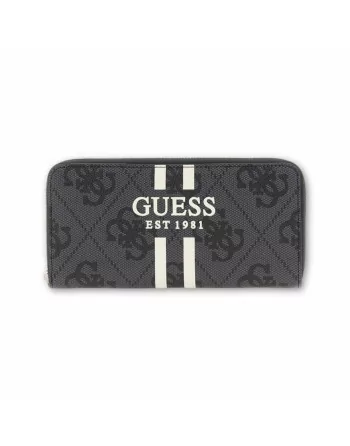 Portafogli Donna Guess logato con cerniera LAUREL OS7459146 Nero o Taupe