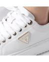 Sneakers Donna Guess FLJD12LEA12 Bianco con logo laterale