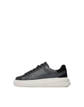 sneakers uomo Guess FMPVIBFAL12 Scarpe Casual in Pelle e Tessuto Scarpe Casual in Pelle e Tessuto