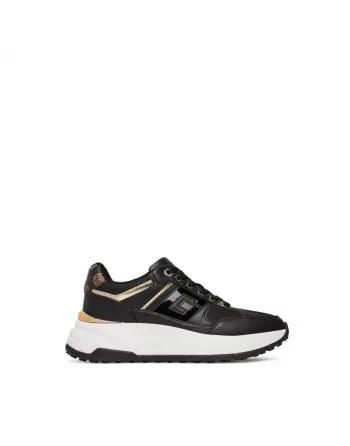 Sneakers Guess FLTFON FAB12 da donna in tessuto con logo