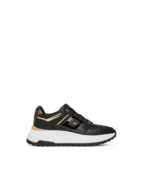 Sneakers Guess FLTFON FAB12 da donna in tessuto con logo