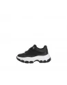 Sneakers Guess FLFBRTEL12 in nero con suola platform per un look urbano e moderno.