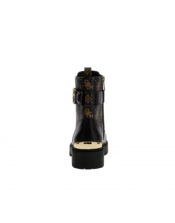Suola e tacco 4 cm di anfibio donna Guess. Gomma antiscivolo.