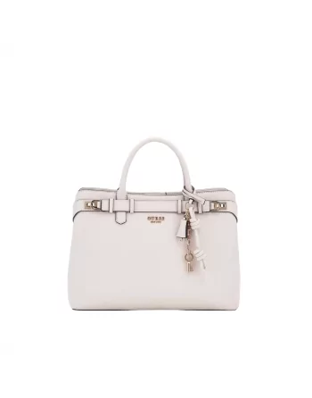 Borsa Tracolla Guess Gregoria Grande Beige con manici