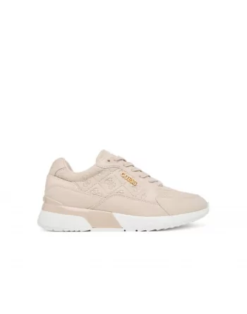 Sneakers Guess FLFM16 ELE12 Beige donna vista frontale