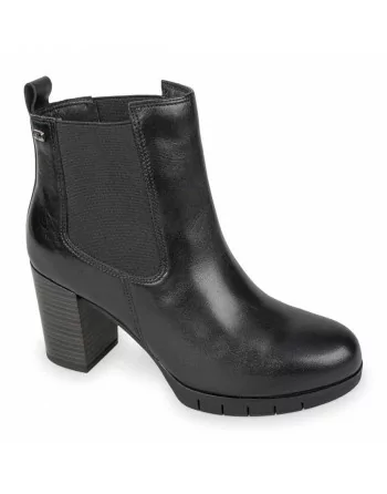 Stivaletti Donna Valleverde Pelle 17241 Neri
