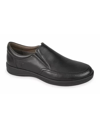 Valleverde Mocassini Uomo 36910 in Pelle Nero – Scarpe Casual Comode con Suola Antiscivolo – Calzature Eleganti Uomo
