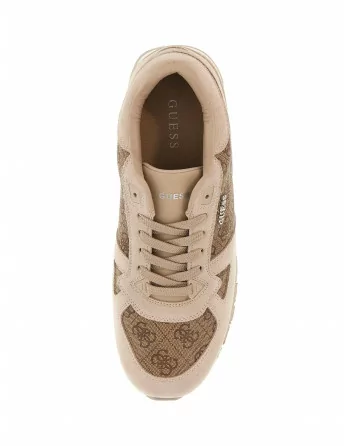 Vista laterale completa delle sneakers uomo logate FMTTRE_ELL12