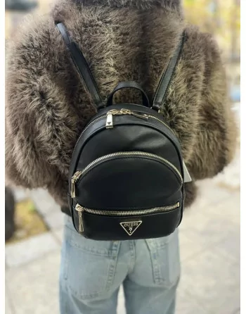 Zaino Donna Guess in Pelle Nero modello MANHATTAN BG699432