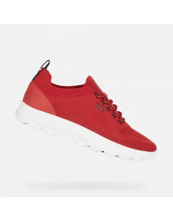 Sneakers di alta qualità con diversi colori. Scarpe firmate Geox U15BYA Spherica Uomo Geox Red