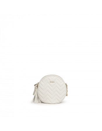 E242035D Borsa Donna NeroGiardini Colore Latte