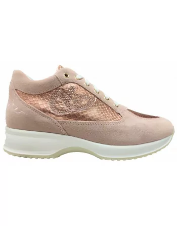 Sneakers Donna Byblos 682004 in Nabuk Rosa