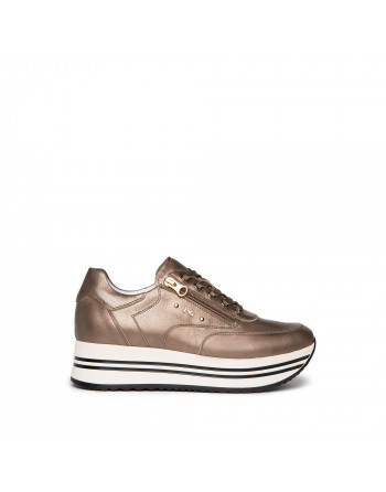 Sneakers Donna Nerogiardini I205271D in Pelle Brown